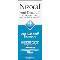 Nizoral Anti-Dandruff Shampoo with 1% Ketoconazole, Fresh Scent, 7 Fl Oz