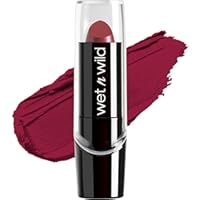 wet n wild Silk Finish Lipstick, Hydrating Rich Buildable Lip Color, Formulated with Vitamins A,E, & Macadamia for Ultimate Hydration, Cruelty-Free & Vegan - Just Garnet